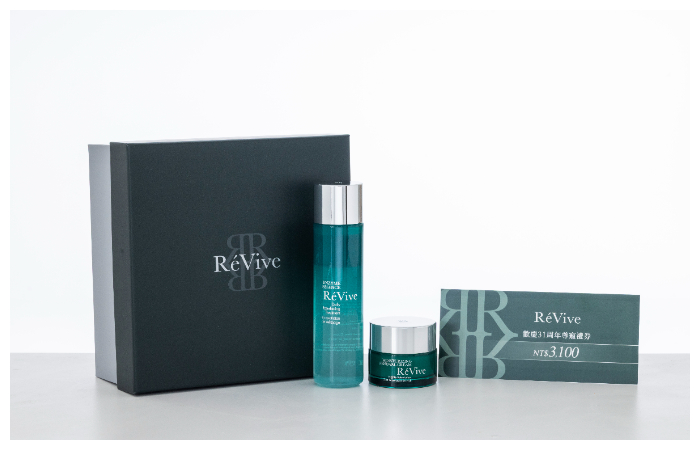 R&eacute;Vive台中漢神推出光采再生活膚霜31 週年限量禮盒